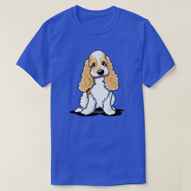 Sweet Cocker Spain T Shirt (Design framsida)