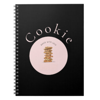 Sweet Cookie Baking Notebook for Homemade Treats  Anteckningsbok