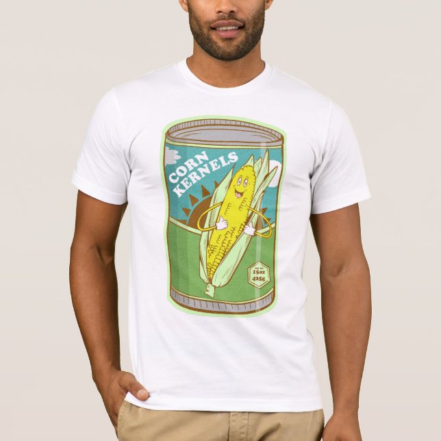 Sweet Corn in a Can T Shirt (Framsida)