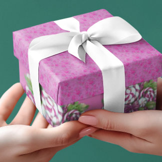 Sweet Cottage Lila and Rosa jul Presentpapper