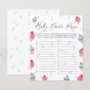 Sweet Cupcoa Gender Reveal Game Baby Namn