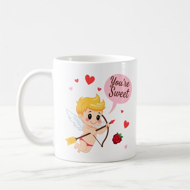 Sweet Cupid Mug Kaffemugg (Vänster)