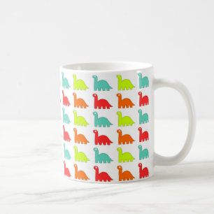 Sweet Cute färg Dinosaur Kaffemugg