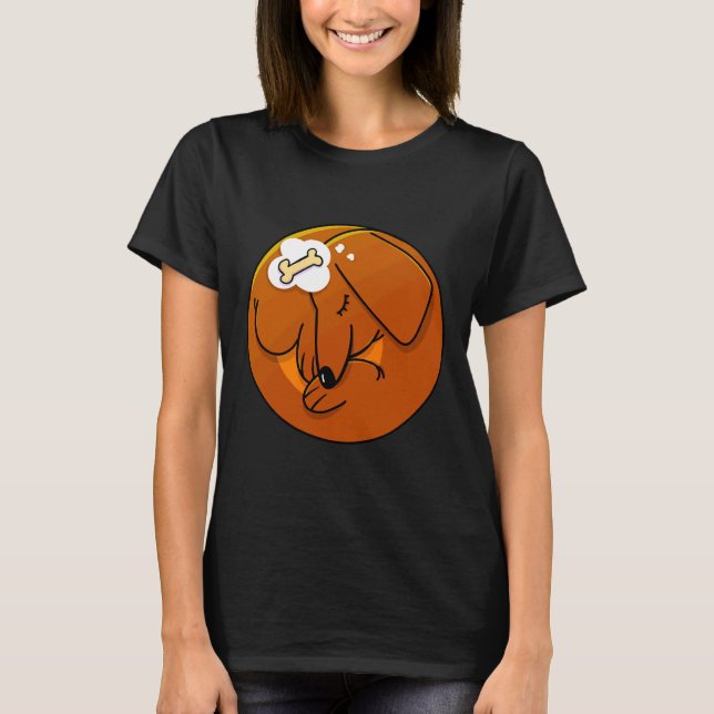 Sweet Dachshund Dreams T Shirt (Framsida)