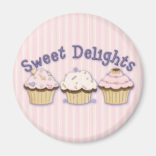 Sweet Delight Muffinss Magnet