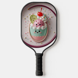 Sweet Dessert Pickleball - Cute Ice Cream Sundae P