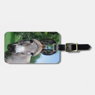 Sweet Donkey Porträtt Bagagebricka