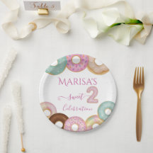 Sweet Donut Birthday | Färgfulla barn Party -