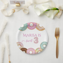 Sweet Donut Birthday | Färgfulla barn Party -