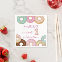 Sweet Donut Birthday | Färgfulla barn Party -