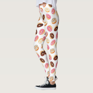 Sweet Donut Mönster Leggings