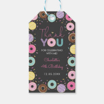 Sweet Doughnut Rainbow Donuts Chalkboard Tack
