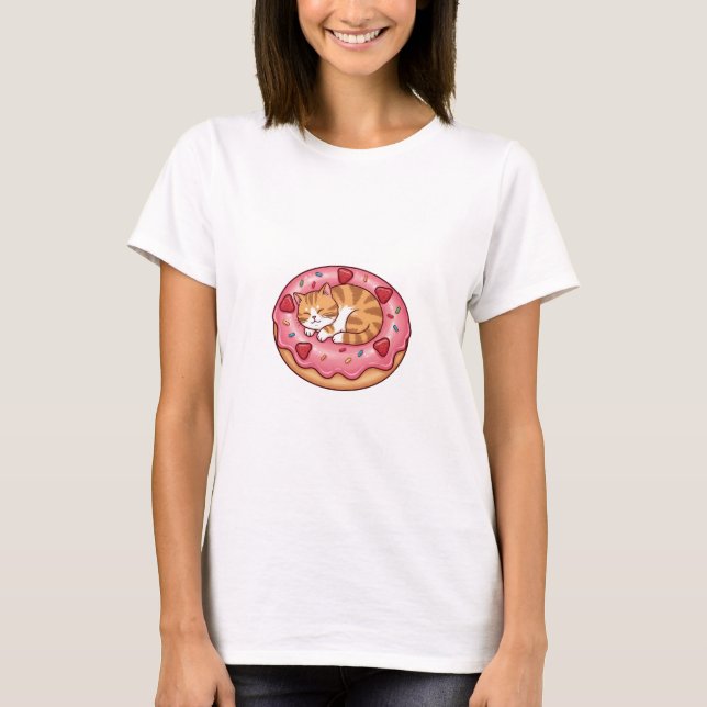 Sweet Dream Donut T Shirt (Framsida)
