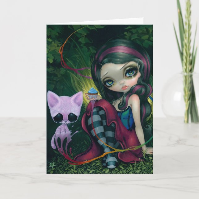 "Sweet Dreamers" hälsningskort Kort (Framsida)