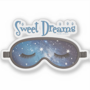 Sweet Dreams Ansikte Mask Klistermärken