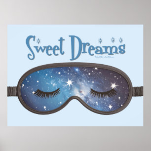 Sweet Dreams Ansikte Mask Poster