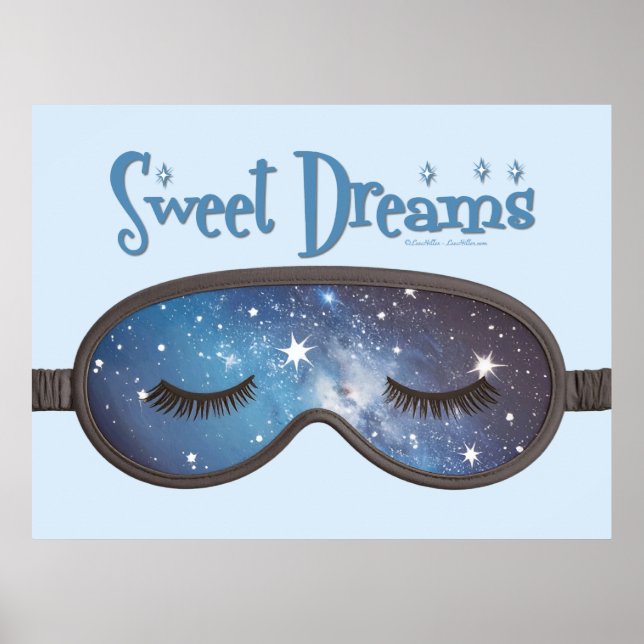 Sweet Dreams Ansikte Mask Poster (Framsidan)