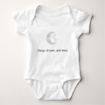 Sweet Dreams Baby - Crescent Måne & Stars Baby ut