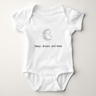 Sweet Dreams Baby - Crescent Måne & Stars Baby ut T Shirt