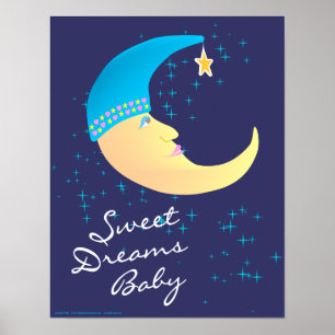 Sweet Dreams Baby Poster Skriv ut