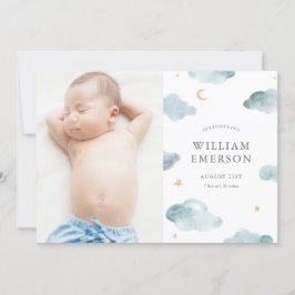 Sweet Dreams Birth Announcement Meddelande