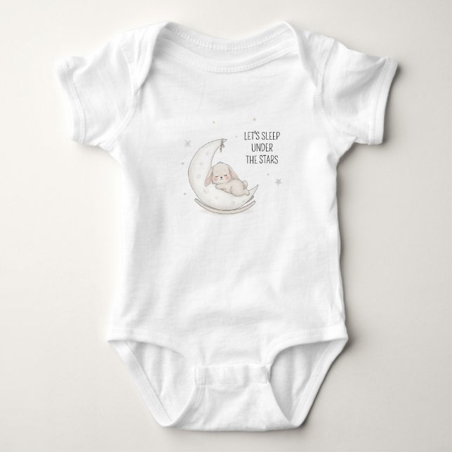 Sweet Dreams Bunny - Lunar Rocker T Shirt (Framsida)