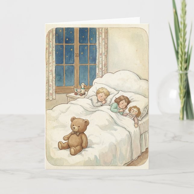 Sweet Dreams Children Card Kort (Framsida)