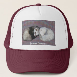 Sweet Dreams Ferrets Hat Keps