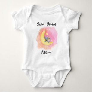Sweet Dreams Girl Baby Elephant 1 T Shirt
