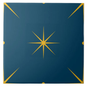 Sweet Dreams Guld Stars Kakelplatta