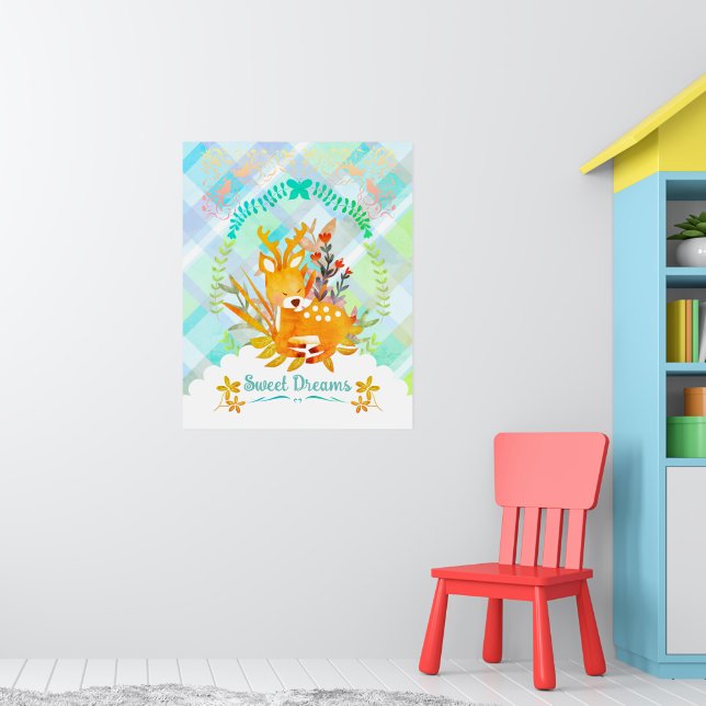 Sweet Dreams Hjort Poster (Barnkammare 1)