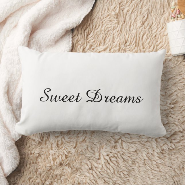 Sweet Dreams Kastkudde – Mysig Dekorativ Kudde (Filt)