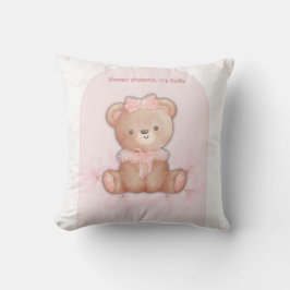 Sweet Dreams Nalle Print | Flicka Nursery Kudde