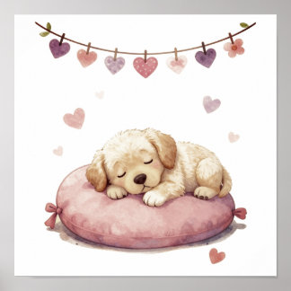 Sweet dreams nursery poster