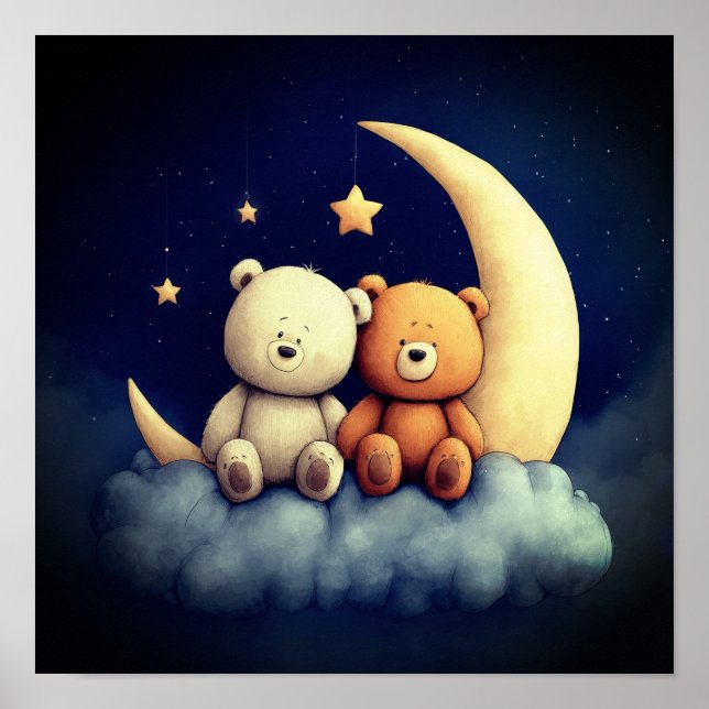 Sweet dreams nursery poster (Framsidan)