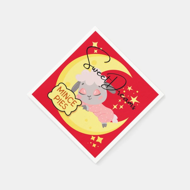 Sweet Dreams och Mince Paj Pappersservett (Hörn)