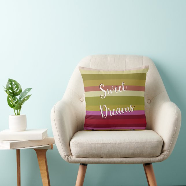 Sweet Dreams Orchid Rand Pillow Kudde (Stol)