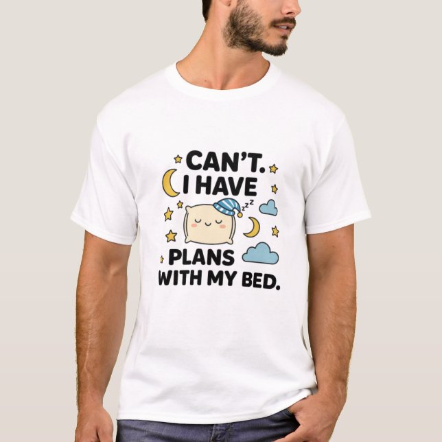Sweet Dreams Pillow – Cozy Sleep Vibes T-Shirt (Framsida)