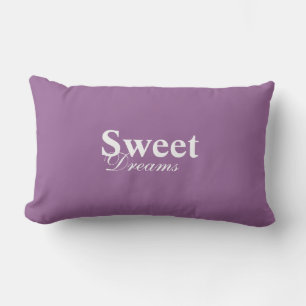 Sweet Dreams Red and White Pillow Lumbarkudde