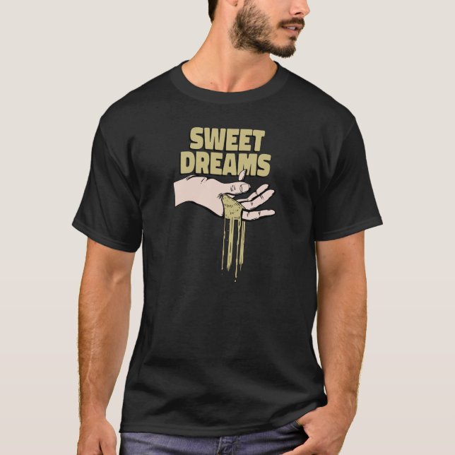 Sweet Dreams Scary Sandman T Shirt (Framsida)