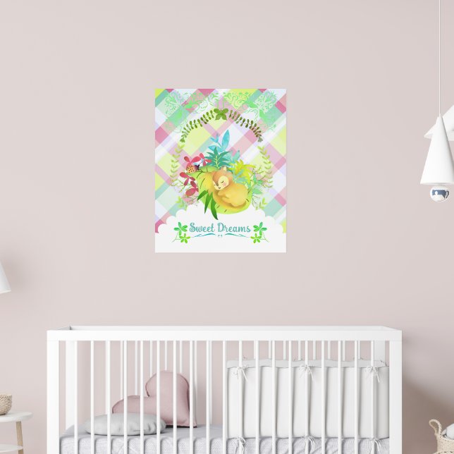 Sweet Dreams Squirrel Poster (Barnkammare 2)