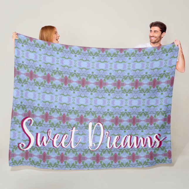 Sweet Dreams Stil Fleecefilt (På plats)