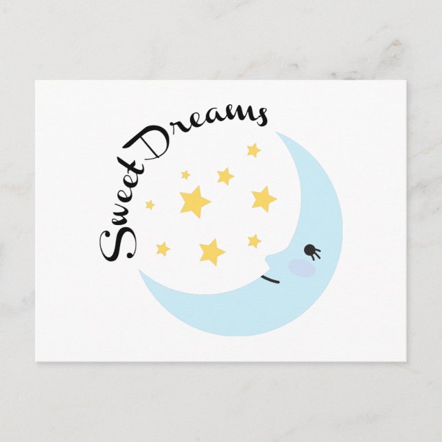 Sweet Dreams Vykort (Framsida)