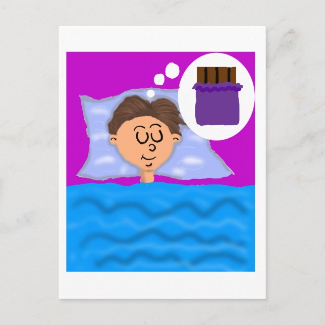 Sweet Dreams Vykort (Framsida)