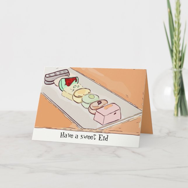 Sweet Eid Helgkort (Framsida)
