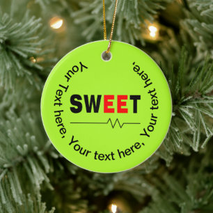 Sweet Electrical Ingenjör Julgransprydnad Keramik