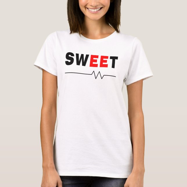 Sweet Electrical Ingenjör T Shirt (Framsida)