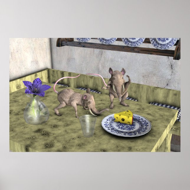 Sweet Elephant Mice Poster (Framsidan)