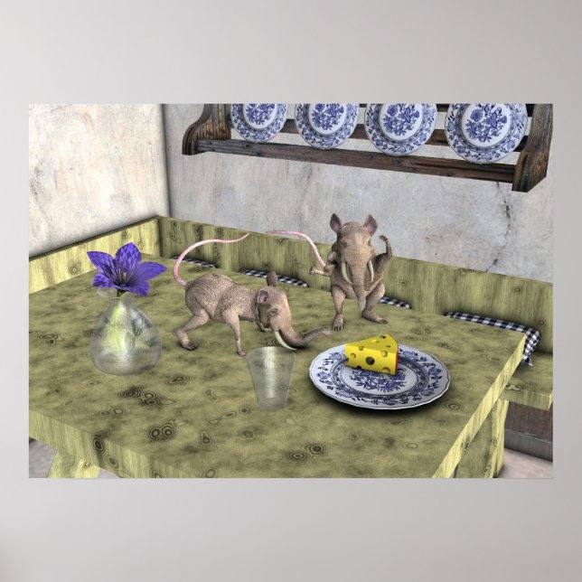 Sweet Elephant Mice Poster (Framsidan)