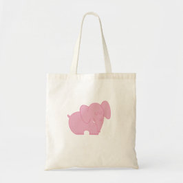 Sweet Elephant (Rosa) Tygkasse